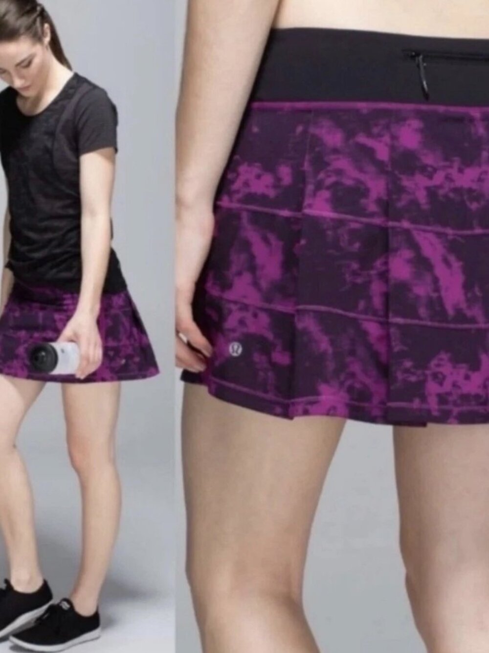 RARE Lululemon Pace Rival Skirt II Breezy Regal Plum - Size 4